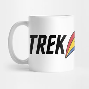 Trek Geeks Logo (Black Letters) Mug